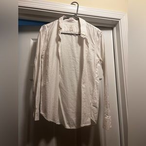 GAP white button down shirt